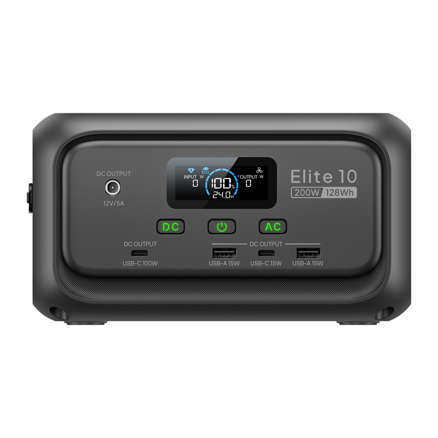 bluetti elite 10 manufacturer product image; EU store configuration